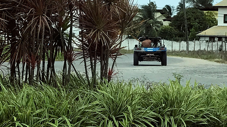 Horário do Passeio de Buggy é normalmente às 08hs